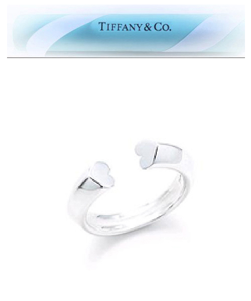 送料無料】 TIFFANY & Co. テンダネス ハート リング