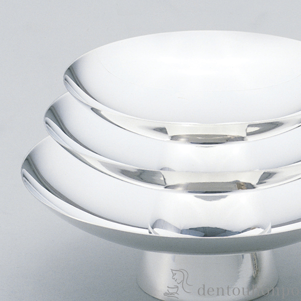 送料無料】 純銀 盃 三ッ重 C 4.0号・272g / 高級 コレクション 美術品