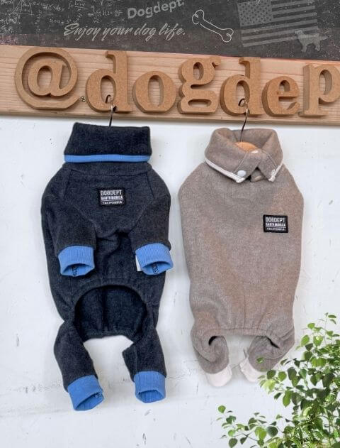 DOG DEPT グレー フード付き犬服 BLサイズ 犬服 / ドッグウェア