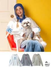 DOG DEPT グレー フード付き犬服 BLサイズ Size Information 犬服