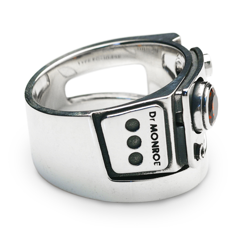 送料無料】Dr MONROE(ドクターモンロー) メカニカルリング FC-104SE-SV