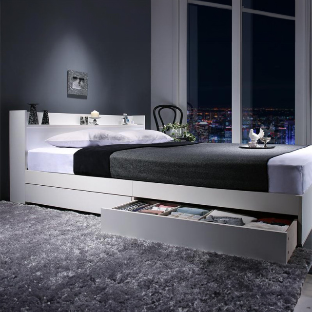 収納付きベッド | 収納付きベッド【Milliald】ミリアルド ベッド