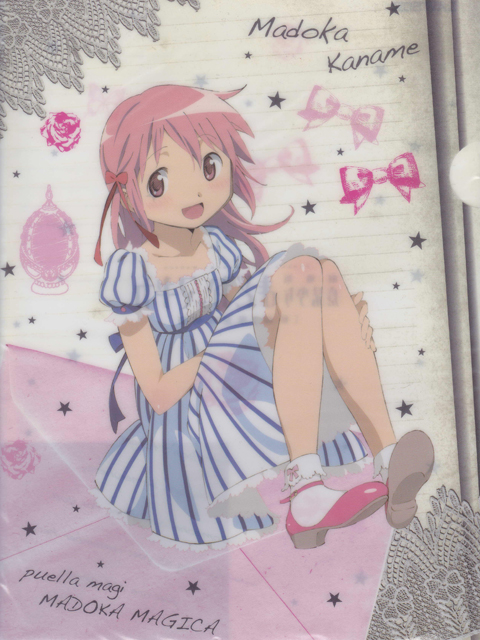 ローソン限定 魔法少女まどか☆マギカ 鹿目まどかVer. クリアファイル