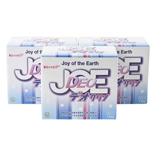 浄 デオクリン 3個セット (粉末洗剤)