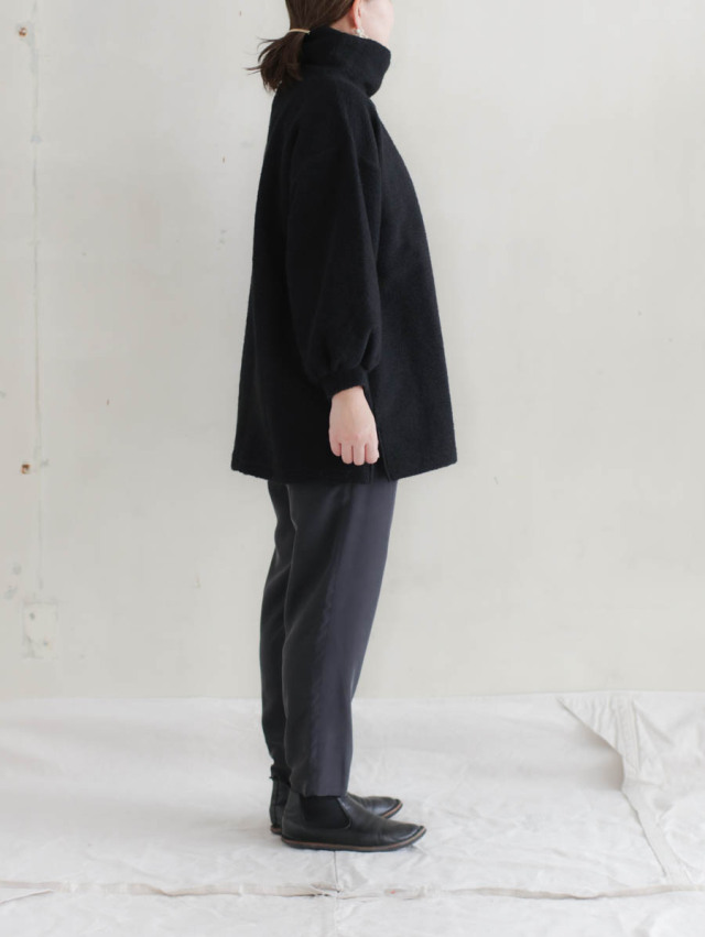 Yoli ヨリ｜Silk pants ブラック