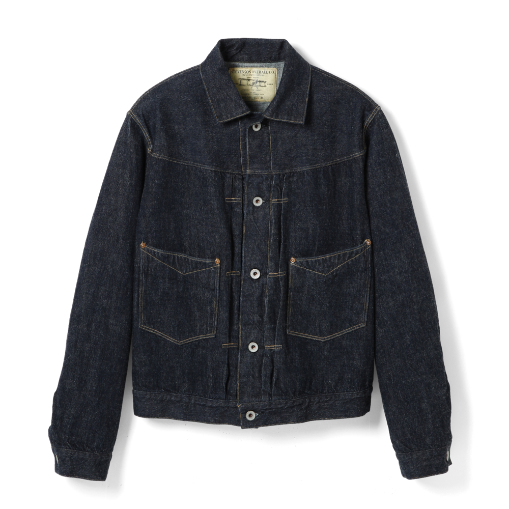 STEVENSON OVERALL Co. Saddle Horn Type2 -102 Indigo 12 oz. Denim
