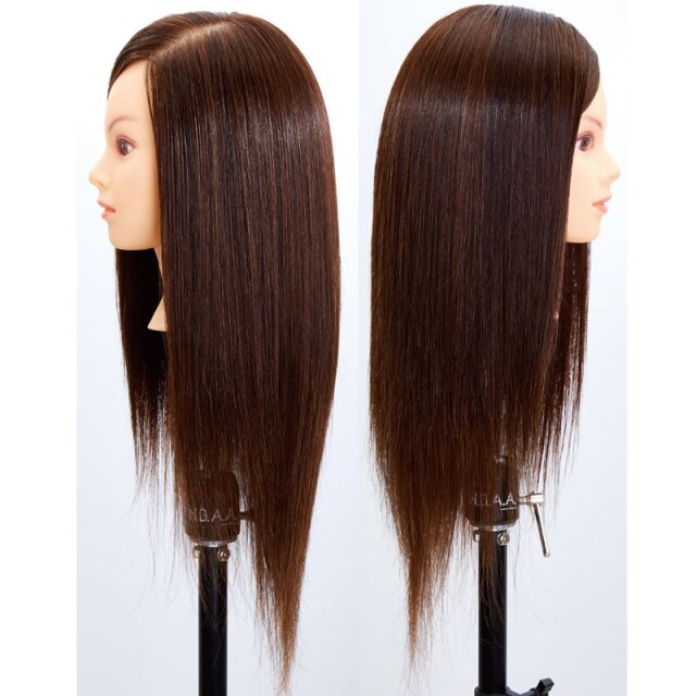 アップスタイル練習用ロングウィッグ。日本髪・和髪・編み込み