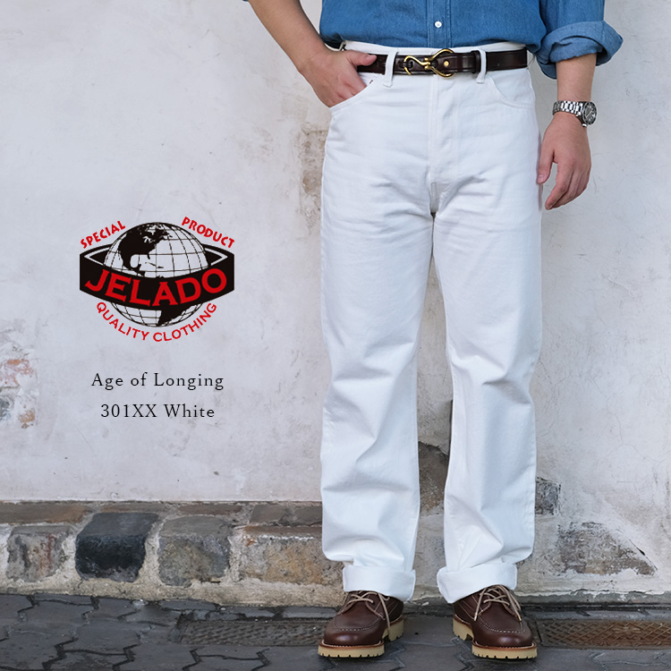 JELADO ジェラード JP01301WH Age of Longing 301XX White ラスト