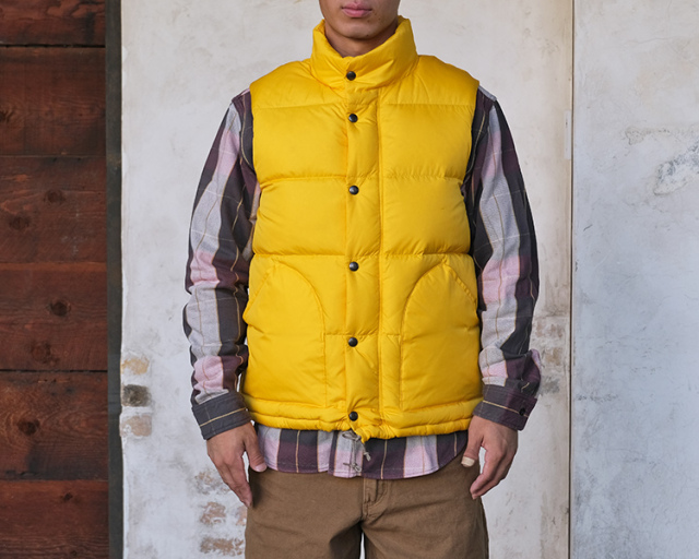 SIERRA DESIGNS シエラデザイン ZIP DOWN VEST ジップダウンベスト