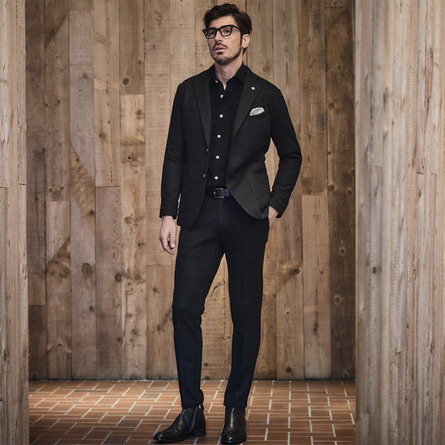 選べるセットアップ】ウールジャージセットアップ ハニカム