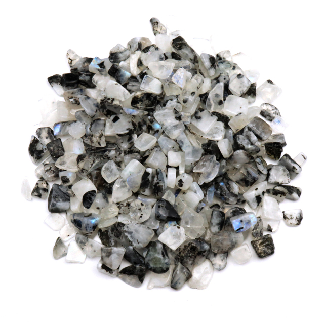 ムーンストーン バングル 6月 誕生石 レインボームーンストーン