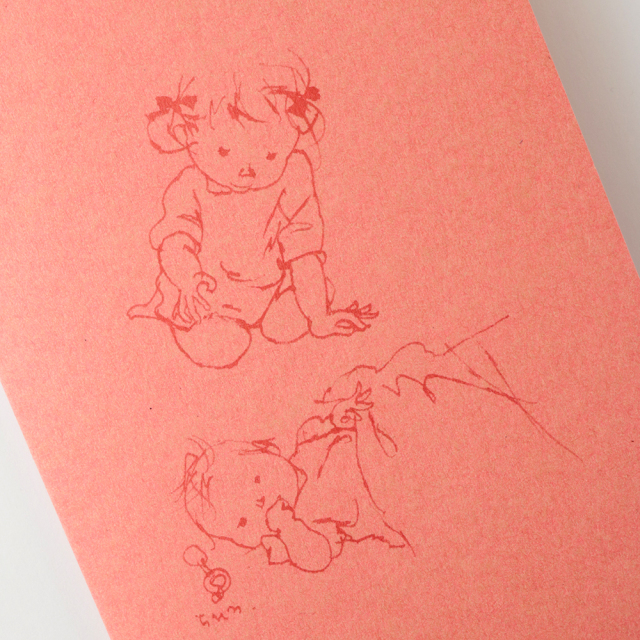 いわさきちひろ ペーパーファイル＜Red＞ CH-021 | デザイン