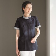 HS8093 オンワード ナースウェア サイドファスナー スクラブ 女性用