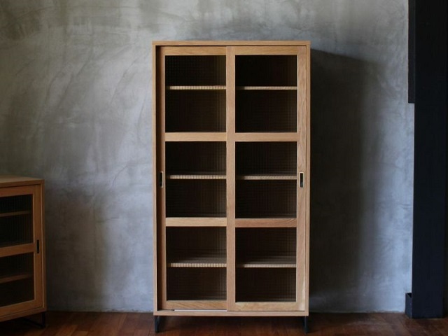 splem slide glass cabinet high スプレムスライドガラスキャビネット