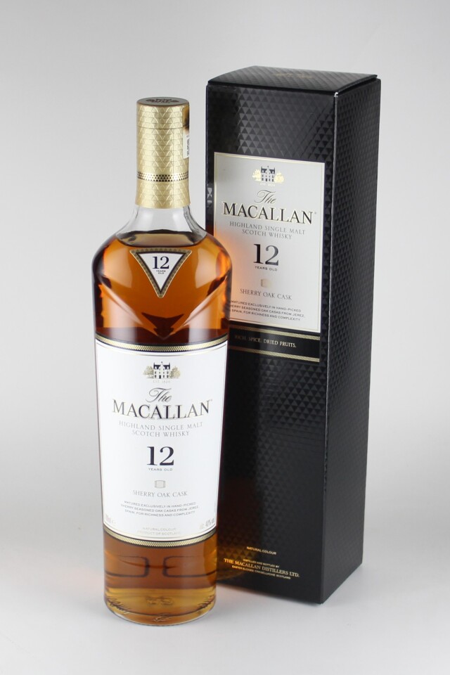 ザ・マッカラン シェリーオーク12年 40度 700ml 【スコットランド】※お