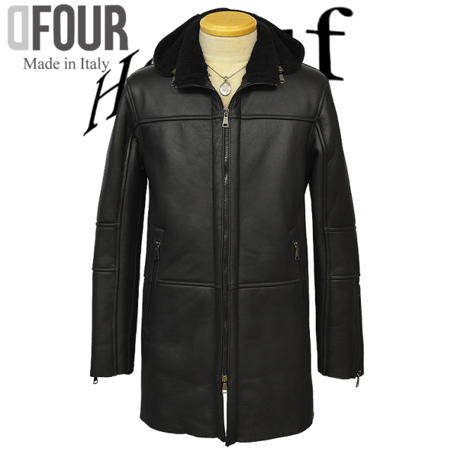 Haruf ハルフ ムートンコート ムートンジャケット レザージャケット