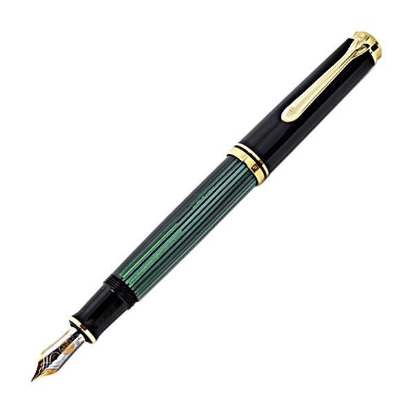 ペリカン（Pelikan） 万年筆スーベレーン M400 グリーン縞 万年筆