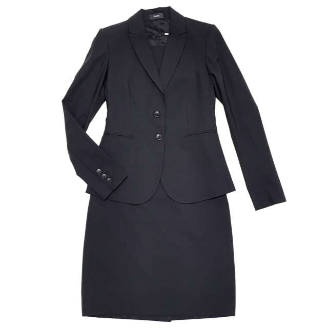 セオリー ワンピーススーツ 黒 #0 theory