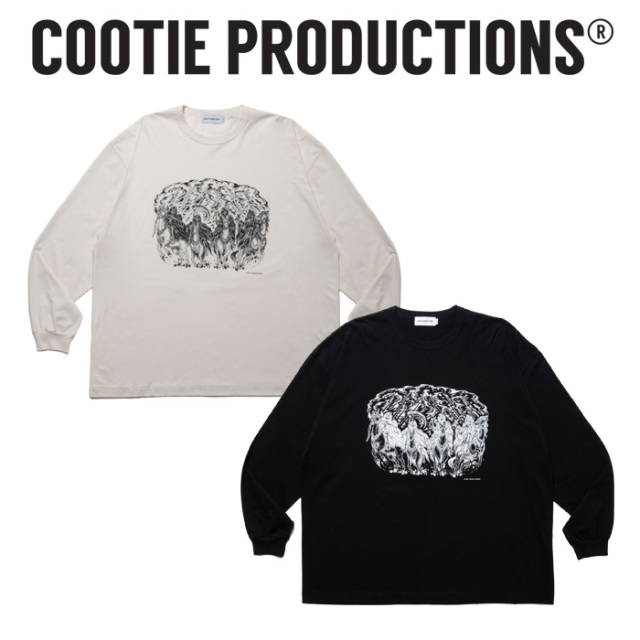 COOTIE(クーティー) Print L/S Tee (Magical Design)