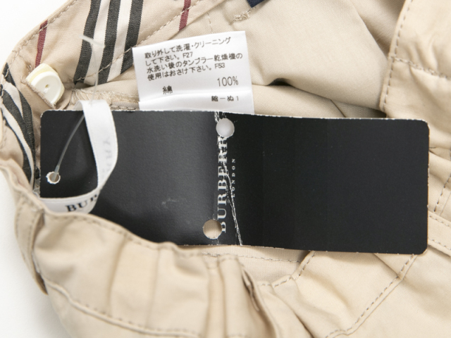 〇新着【BURBERRY LONDON バーバリーロンドン】ノバチェック 子供用