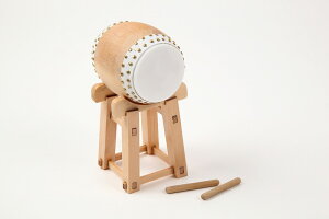 □ミニチュア楽器和太鼓 スタンド付 1/12サイズ ミニチュア楽器専門店