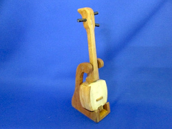 □三味線 スタンド付 1/6サイズ ミニチュア楽器専門店 サンライズ