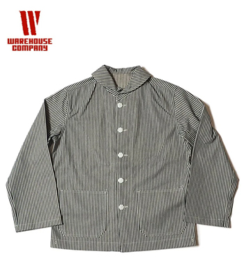 WAREHOUSE ウエアハウス ヒッコリーストライプ|カバーオール『U.S.NAVY