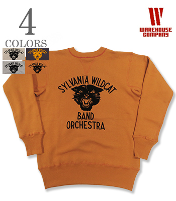 WAREHOUSE ウエアハウス 裏毛|丸胴|セットイン|フリーダムスリーブ