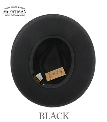 Mr. FATMAN ミスターファットマン J.J. WILLIAMS WOOL FEDORA|ウール