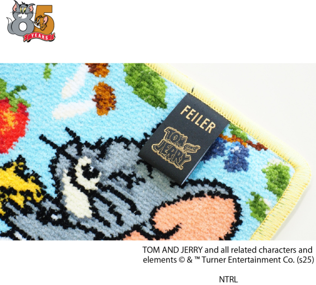 フェイラー 「TOM AND JERRY WE LOVE CHEESE」ハンカチ【限定3000枚】
