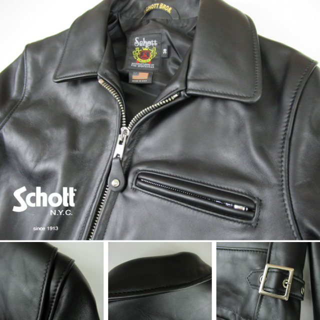 Schott ショット トラッカー レザージャケット TRUCKER LEATHER JACKET