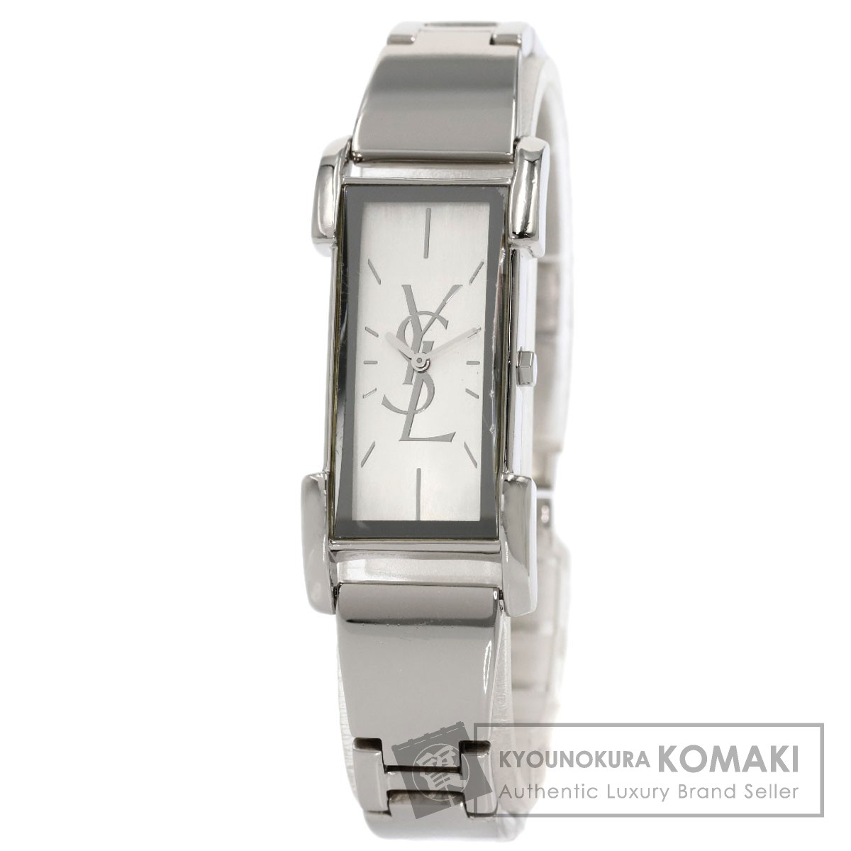 YVES SAINT LAURENT イヴ・サンローラン YSL スクエアフェイス 腕時計