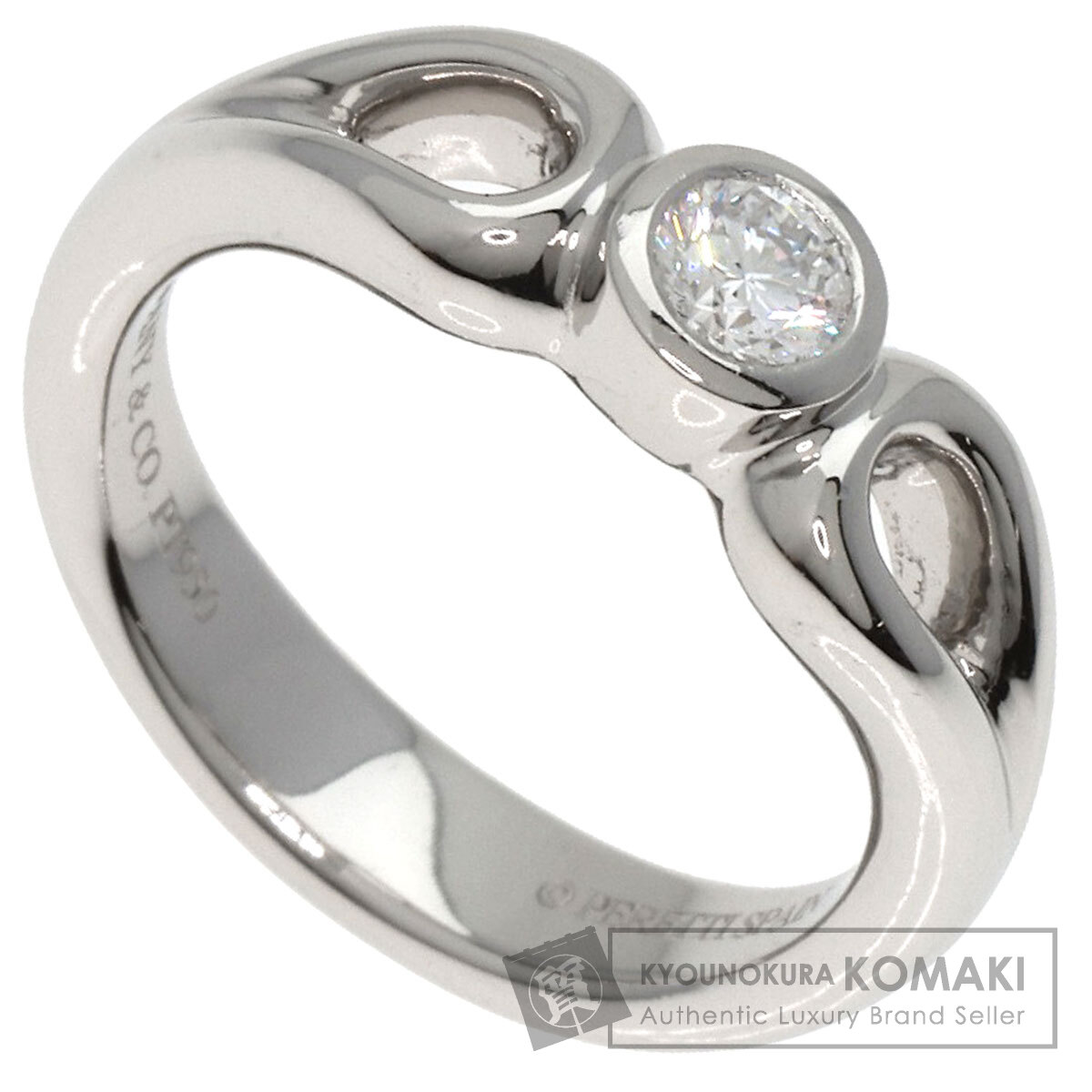 TIFFANY&Co. ティファニー ダブルティアドロップ ダイヤモンド リング