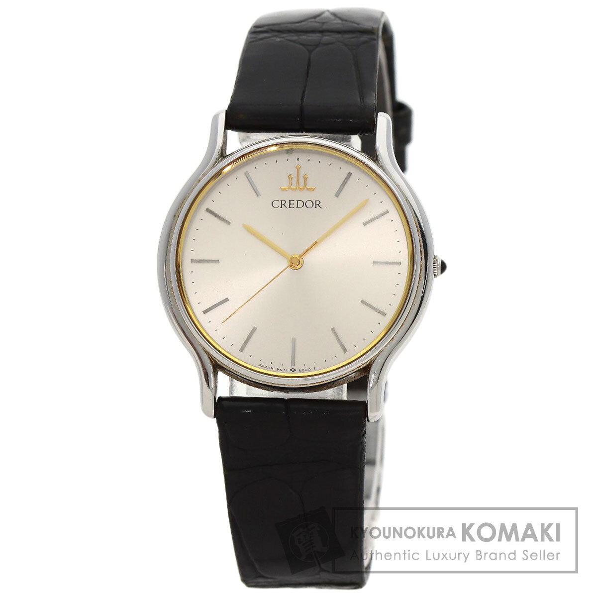 カ*オ様 A11151 CREADOR クォーツ時計 9571-6000 シルバ 楽天市場