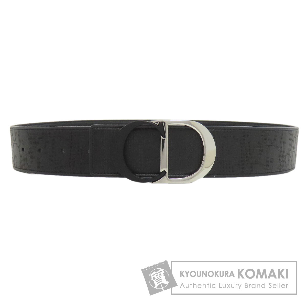 Christian Dior ベルト 赤系 レディース トロッター柄 ディオール