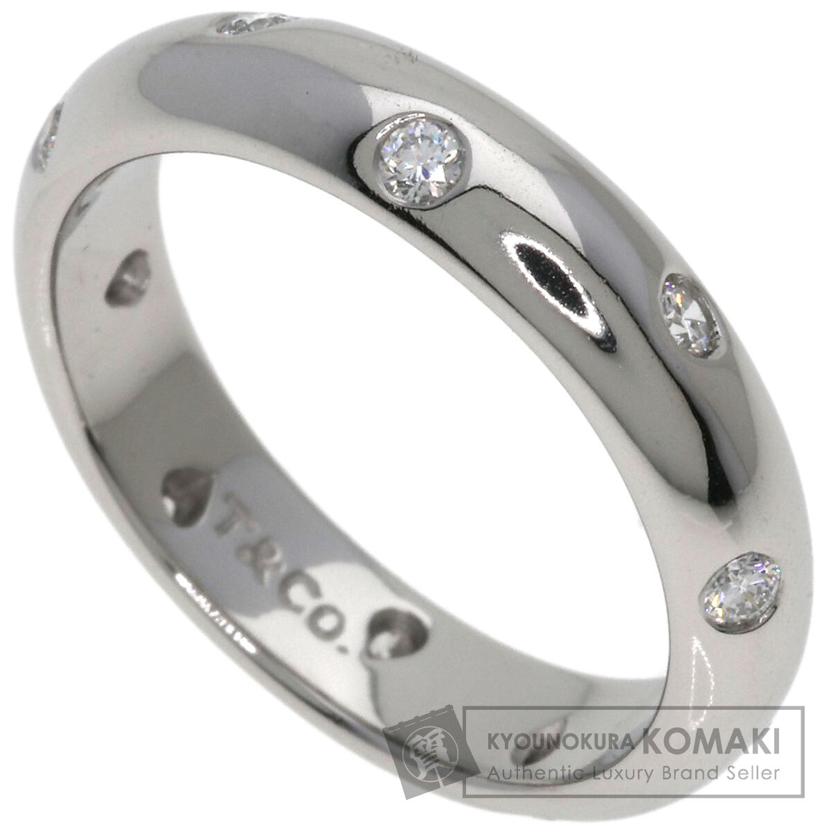 TIFFANY&Co. ティファニー ドッツ ダイヤモンド リング・指輪 プラチナ