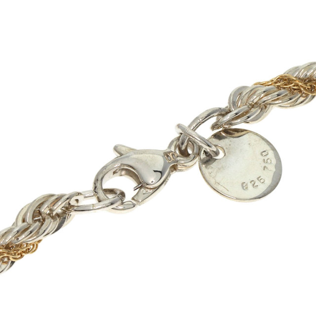 TIFFANY&Co. ティファニー ツイスト ロープ コンビ ブレスレット