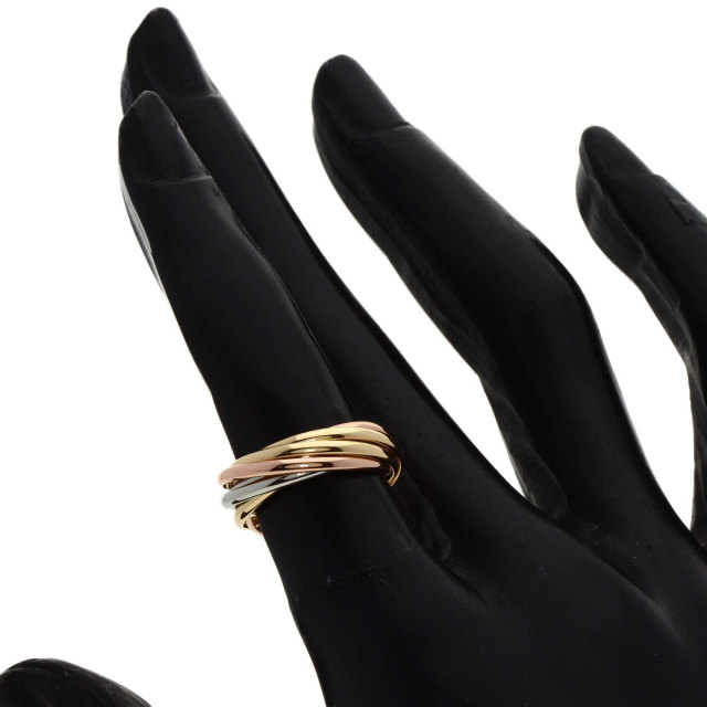 CARTIER カルティエ トリニティ 7連 #47 リング・指輪 K18イエロー