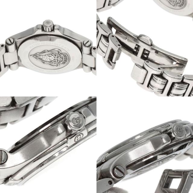 GUCCI グッチ 9040L ラウンドフェイス 腕時計 ステンレススチール/SS