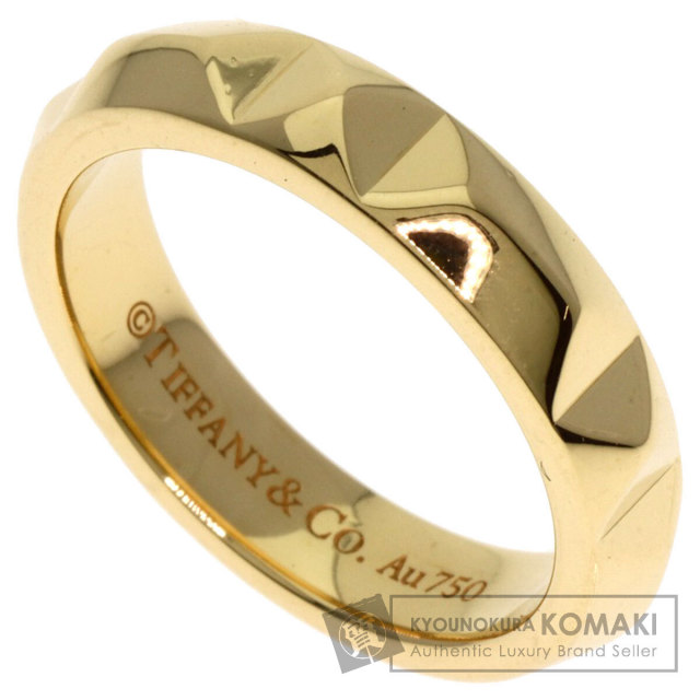 TIFFANY&Co. ティファニー トゥルーバンド リング・指輪 K18イエロー