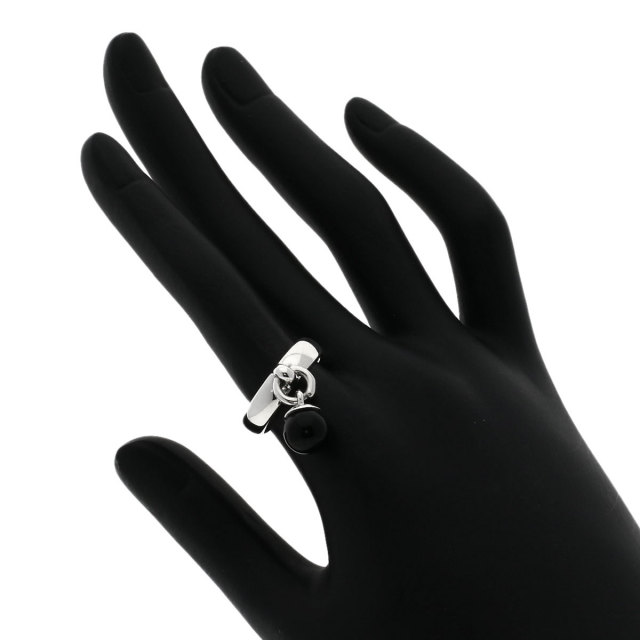 TIFFANY&Co. ティファニー ボール ダンクル オニキス リング・指輪