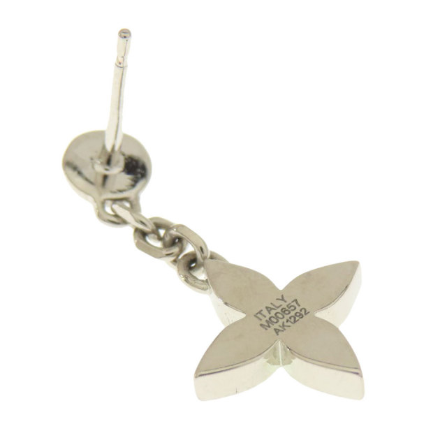 LOUIS VUITTON ルイヴィトン M00657 ブックルLV サンライズ ピアス