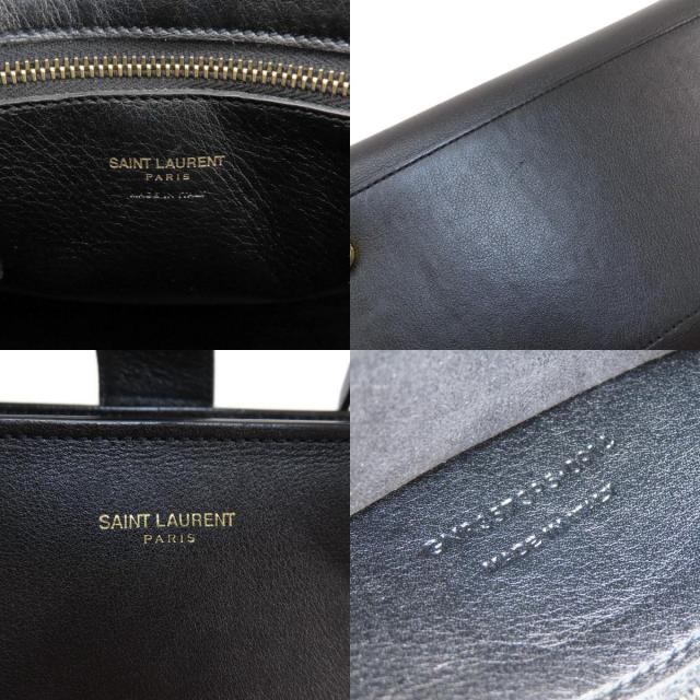 SAINT LAURENT サンローラン ベイビーカバス 2WAY ハンドバッグ カーフ