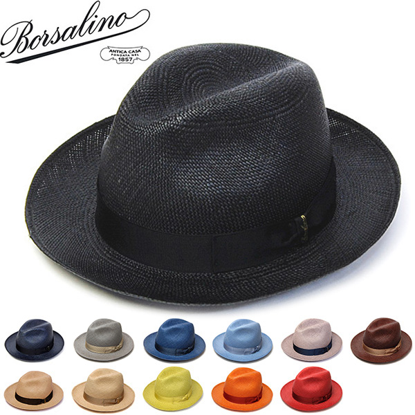 イタリア Borsalino(ボルサリーノ) パナマ中折れ帽 140228 Federico