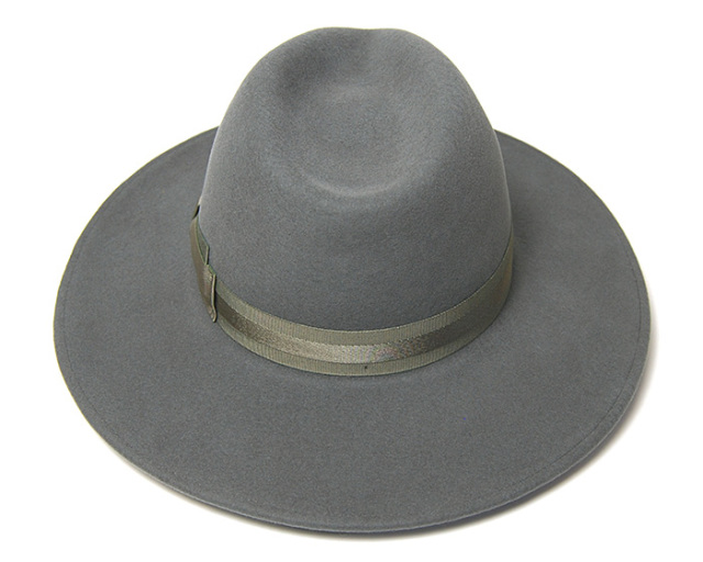 イタリア Borsalino(ボルサリーノ) ウールカシミアフェルト中折れ帽