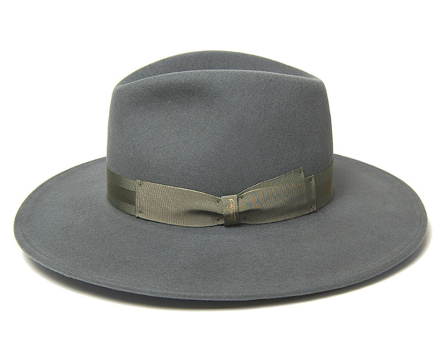 イタリア Borsalino(ボルサリーノ) ウールカシミアフェルト中折れ帽