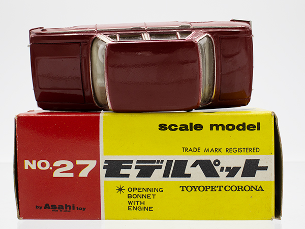 ミニカーショップ ケンボックス モデルペット☆27☆トヨペットコロナ