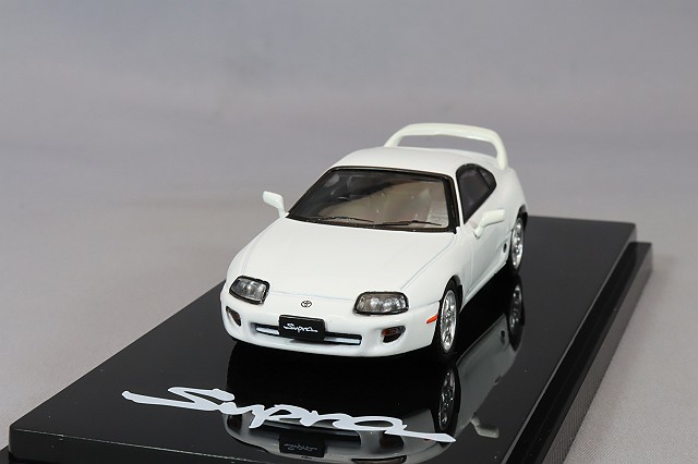 ホビージャパン 1/64 トヨタ スープラ RZ (JZA80) 純正オプション装着