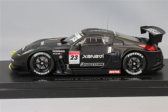 エブロ 1/43 ザナヴィ ニスモ Z 2006 テストカー スーパーGT GT500 #23