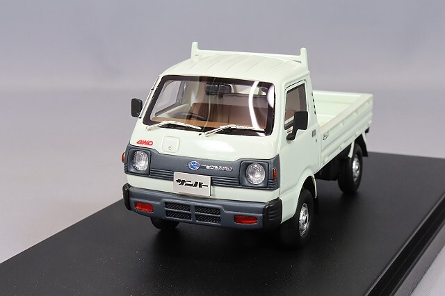 ハイストーリー 1/43 スバル サンバー トラック 4WD 1980 ガルホワイト